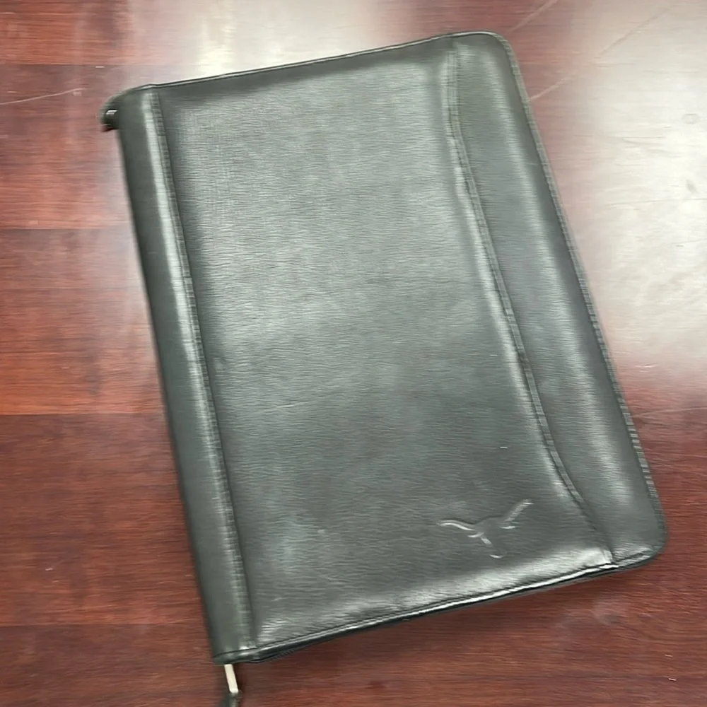 GENUINE LEATHER University of Texas Longhorns Leather Portfolio